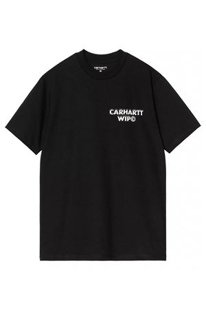 T-Shirt In Jersey Di Cotone Nero CARHARTT WIP | I03443689
